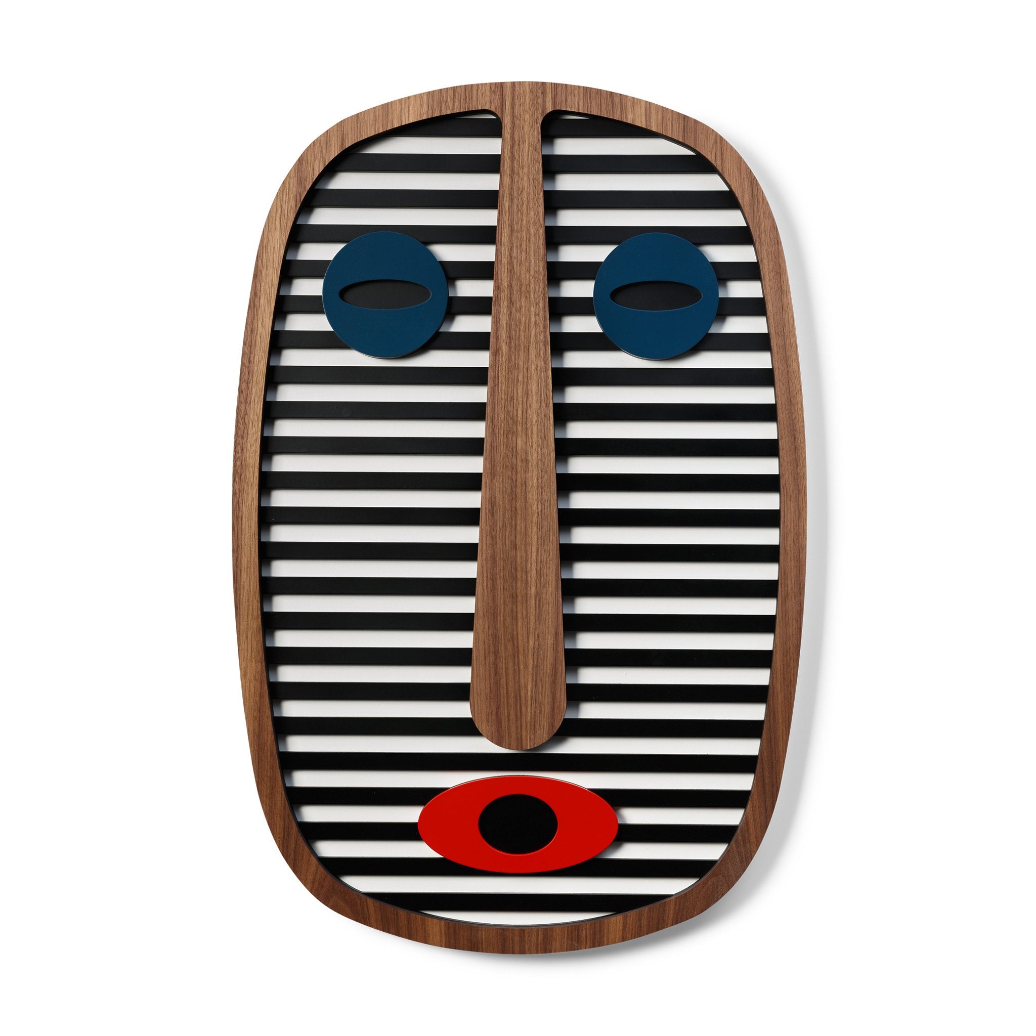 Masques africains modernes # 1 + # 4 (Set de 2) - Œuvre d'art originale de Tzachi Nevo